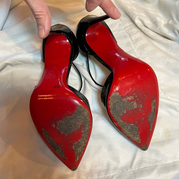Louis Vuitton Patent Leather Stilettos s40.5 - Picture 5 of 7